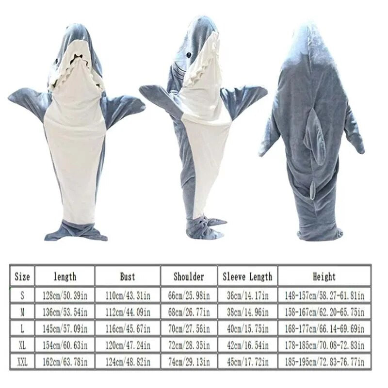 Sharky Blanket Onesie