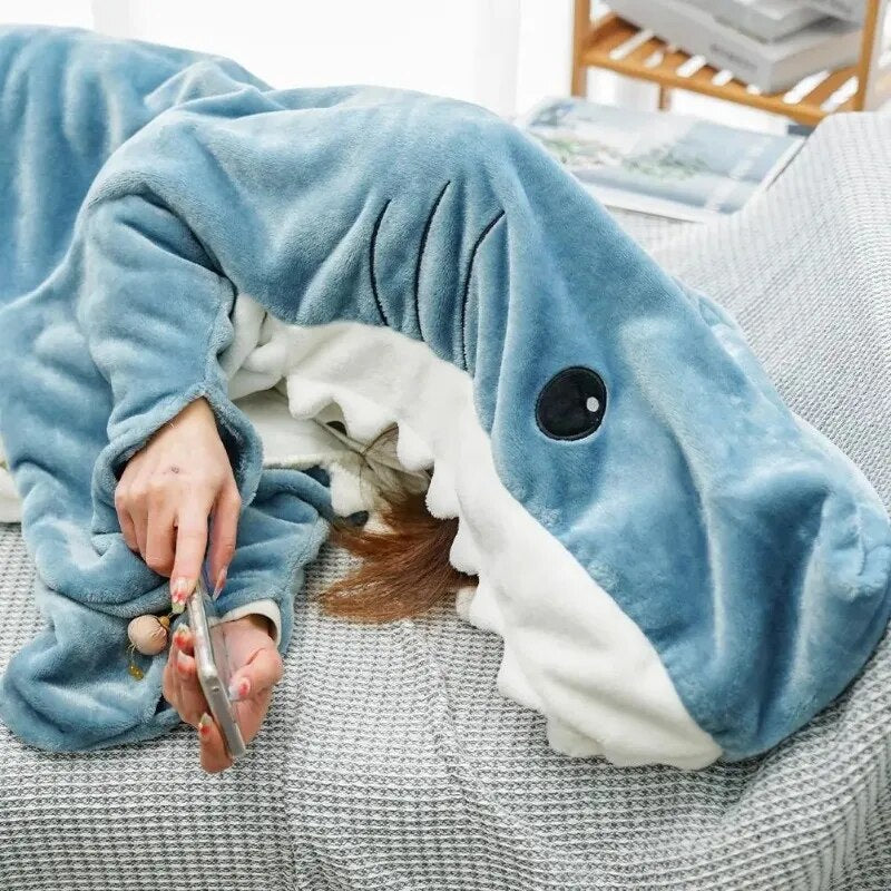 Sharky Blanket Onesie